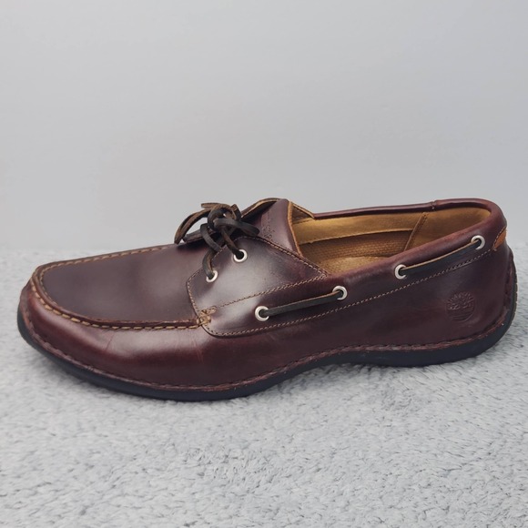 Timberland Shoes Mens Size 13 Loafer Boat Dress Casual Comfort Leather 74013 - Picture 11 of 16